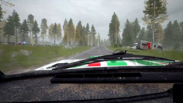 DIRT Rally Finland Naarajarvi Fiat 131 Abarth смотреть онлайн