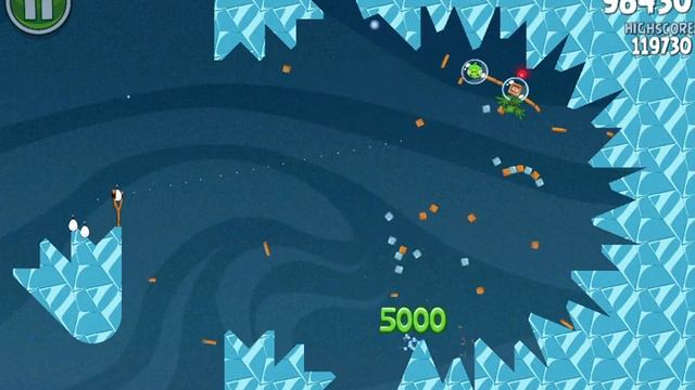 Angry Birds Space space egg stage S-7 3 stars смотреть онлайн