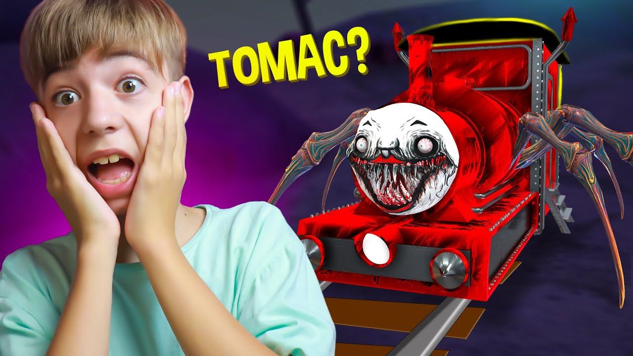 ПАРОВОЗИК ТОМАС ЗАБОЛЕЛ? ➢ Этот поезд НАС СОЖРЁТ! // РОБЛОКС смотреть онлайн