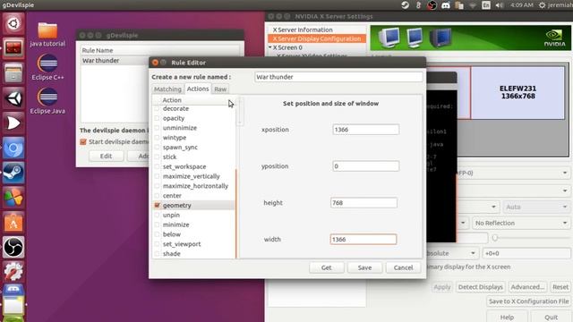 Linux - How to get war thunder to run on correct monitor смотреть онлайн