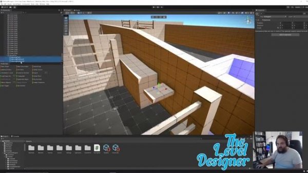 Top Down Engine + ProBuilder (Episode 9) - Unity Top Down Shooting Level