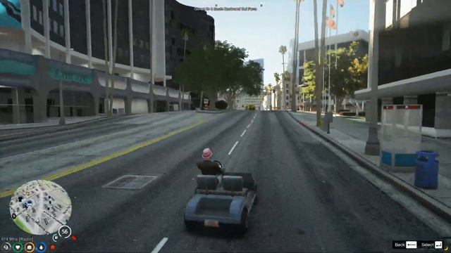 Go Karting Down The Street!!! GTA V RP TSRP смотреть онлайн