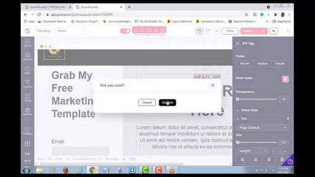 BUILD FREE LANDING PAGE |GROOVEFUNNELS |Free For Life |Easier than WordPress! смотреть онлайн