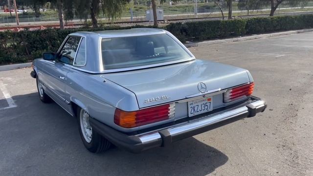 02/06/24 For sale 1-Owner Mercedes 380SL R107, 1-Owner Car-Car, Walk-around. смотреть онлайн