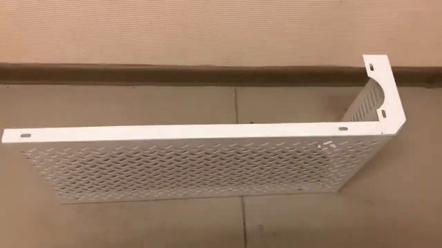 Экран декоративный 3-х секционный для чугунных батарей (ширина: 290 мм), "Плетенка" смотреть онлайн