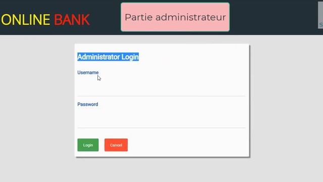 Demo d'un site web Banque en ligne (PHP, HTML,JavaScript, MySQL) смотреть онлайн