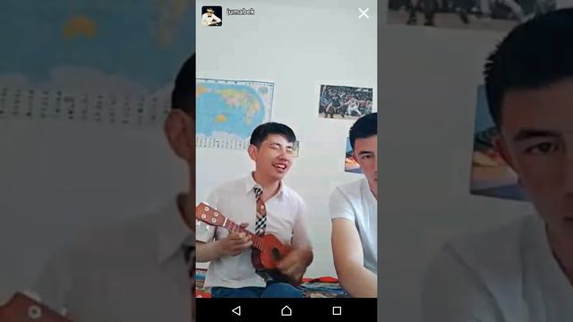 Халық әні ”Altinnang ayak”(Укулеле) orendagan; Jumabek 20180623 смотреть онлайн