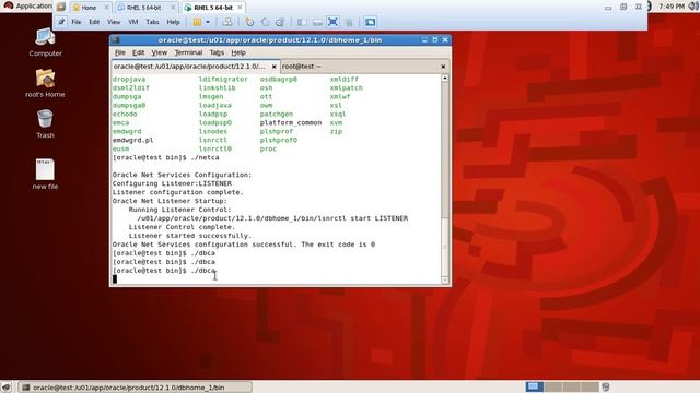 Oracle_12c DBCA Plugable DataBase Creation смотреть онлайн