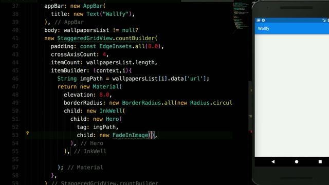 Flutter: Building a Beautiful Wallpaper App From Scratch To Store | Firebase | 1.1 смотреть онлайн