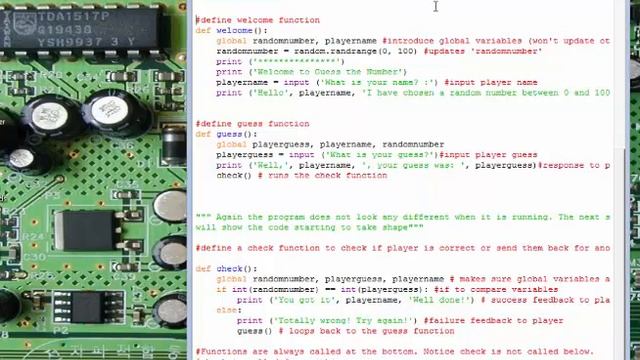 Python 3 Programming 2.4 Guess the Number смотреть онлайн