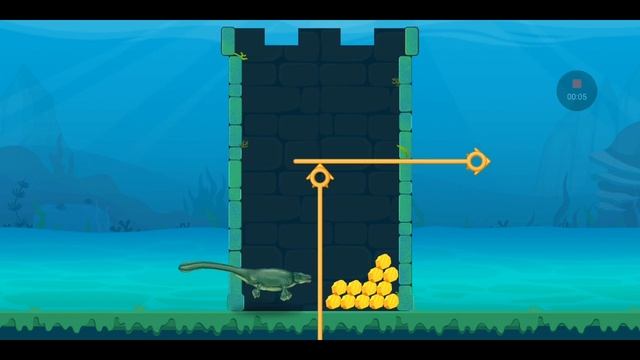 Dino Water World Drag The Pin Globiden смотреть онлайн