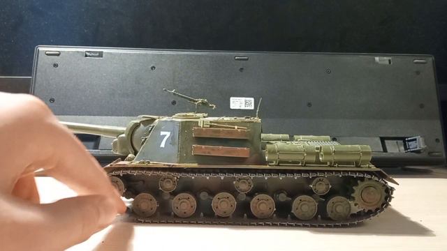 ИСУ-152 советская ПТ САУ модель от звезда смотреть онлайн