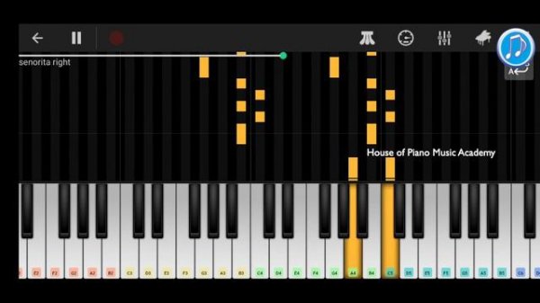 Senorita Easy Piano Tutorial - Free Midi File and Sheet notes