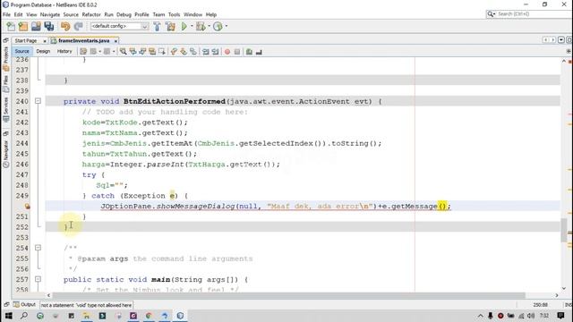 Cara Membuat Update Data MySQL dengan Java Netbeans #15 смотреть онлайн