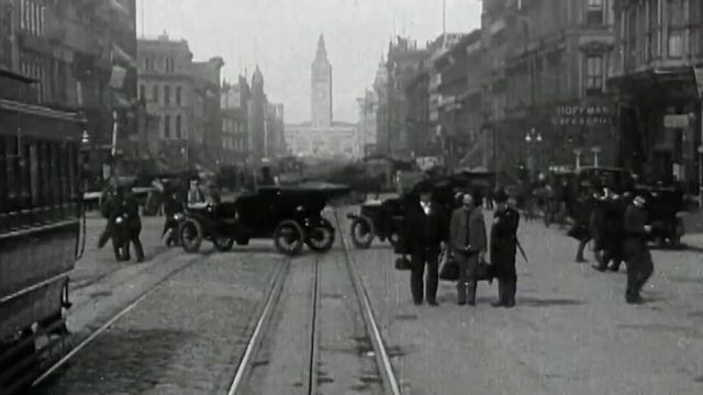 Сан - Франциско в 1906 году. San Francisco In 1906