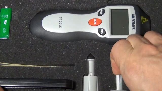 Voltcraft DT-20LK Tachometer Laser Rev Counter Review