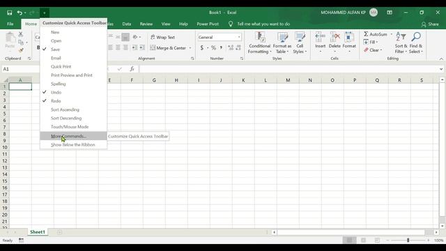 Lesson 4- Quick Access Toolbar (QAT) || Excel Basic to Advanced смотреть онлайн