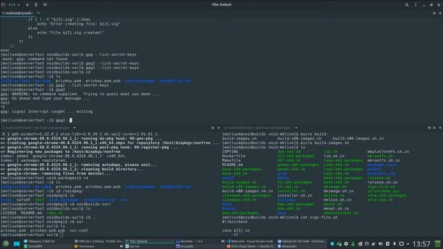 Working on VoidBuilds: Creating user repository for Void Linux смотреть онлайн