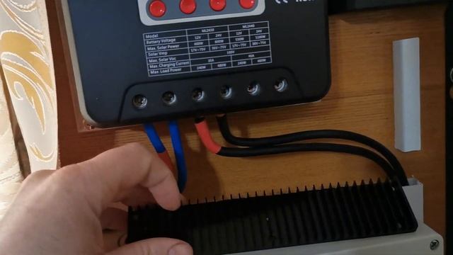 Модернизация солнечного контроллера SRNE ML2440 смотреть онлайн