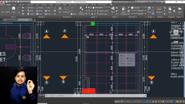 Toilet Details - Working Drawing | Job or Internship | Architecture Practical field Part 7 | Hindi смотреть онлайн