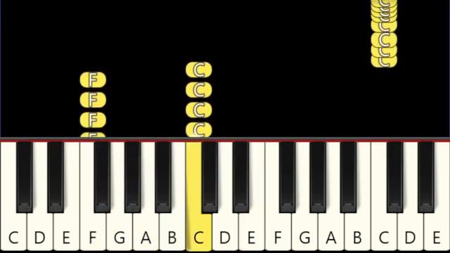 Geometry Dash - Level 1 Stereo Madness - Very Easy and Slow Piano tutorial смотреть онлайн
