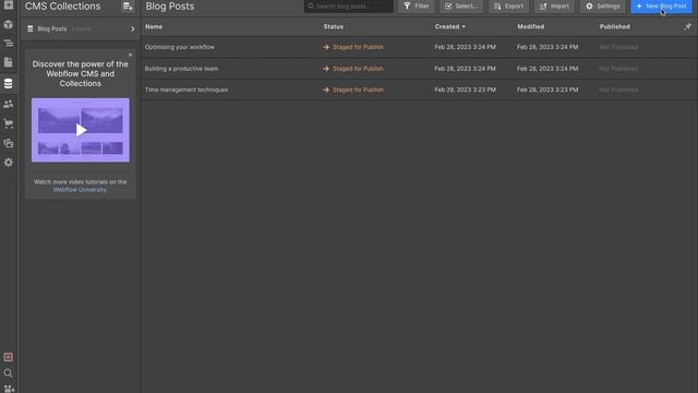 How to connect components to Webflow CMS смотреть онлайн
