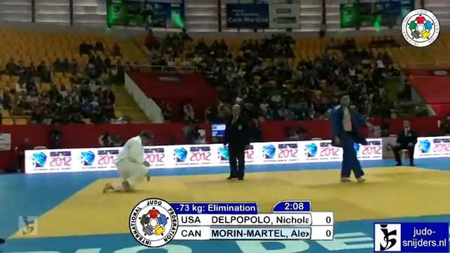 Nicholas Delpopolo (USA) - Alexis Morin-Martel (CAN) [-73kg] смотреть онлайн