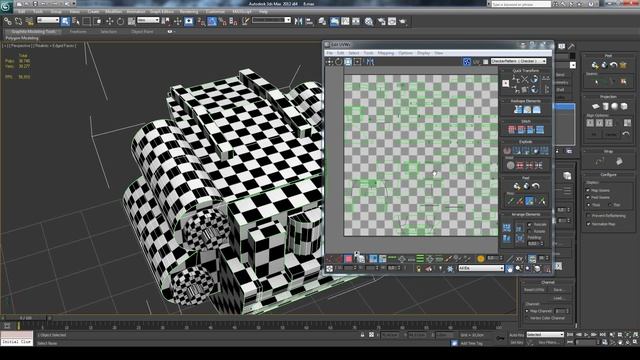 Текстурирование Dreadnought, Warhammer 40k, 3ds max, часть 2 смотреть онлайн