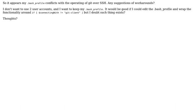 Unix & Linux: Git Server Bash and SSH (2 Solutions!!) смотреть онлайн