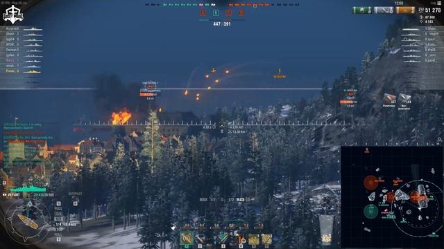 World of Warships - Captain Flint solo смотреть онлайн