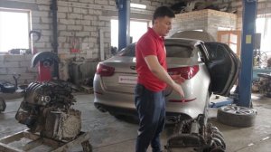 Замена ДВС G4KE на 4B12