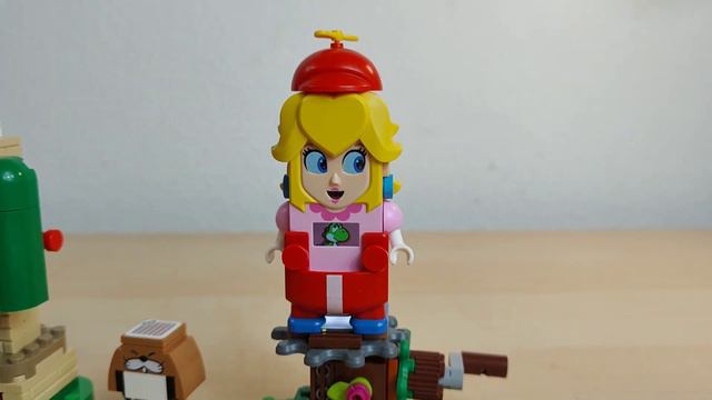 Lego Peach met green Yoshi and after she got dizzy! смотреть онлайн