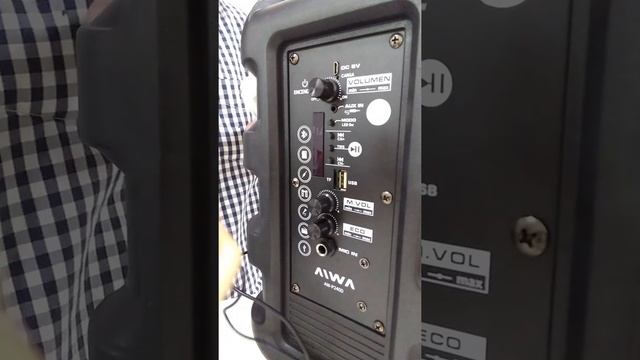 Aiwa AW-P240D - Línea Audio Party смотреть онлайн