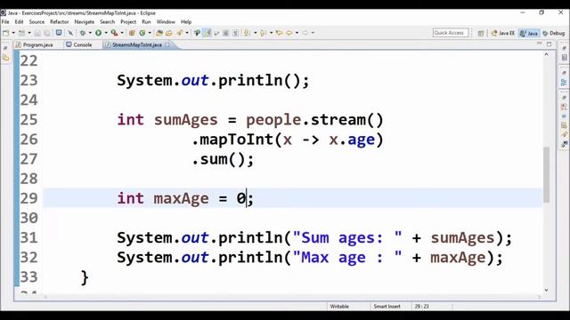 streams map to int in java смотреть онлайн