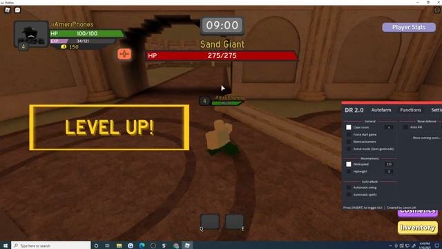 ROBLOX DUNGEON QUEST SCRIPT ! BEST WAY TO LEVEL UP ! LOTS OF FEATURES ! EASY TO USE смотреть онлайн