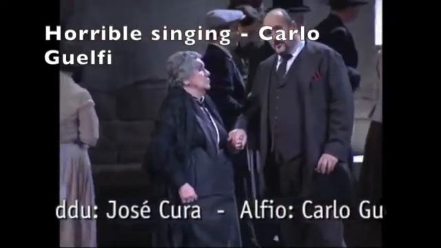 Mezzo soprano Fedora Barbieri sounds darker than baritone Carlo Guelfi! смотреть онлайн