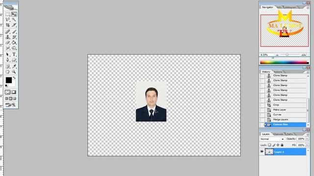 Photoshop 3x4 rasm tayyorlash смотреть онлайн