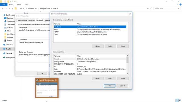 java environment setup windows смотреть онлайн
