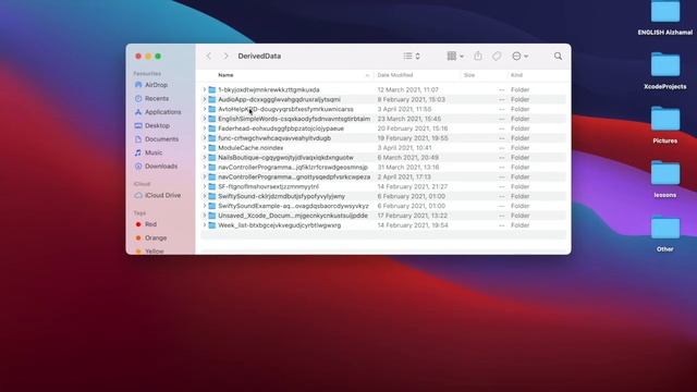 Удалить проект из папки DerivedData / mrGURU смотреть онлайн