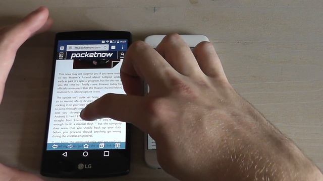 LG G4 vs iPhone 6 - Browsing Speed Test смотреть онлайн