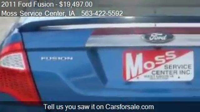 2011 Ford Fusion V6 Sport FWD - for sale in West Union, IA 5 смотреть онлайн