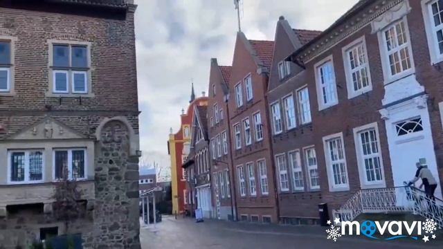 Германия. Меппен (Нижняя Саксония) Историческая Ратуша. Видео друзей. смотреть онлайн