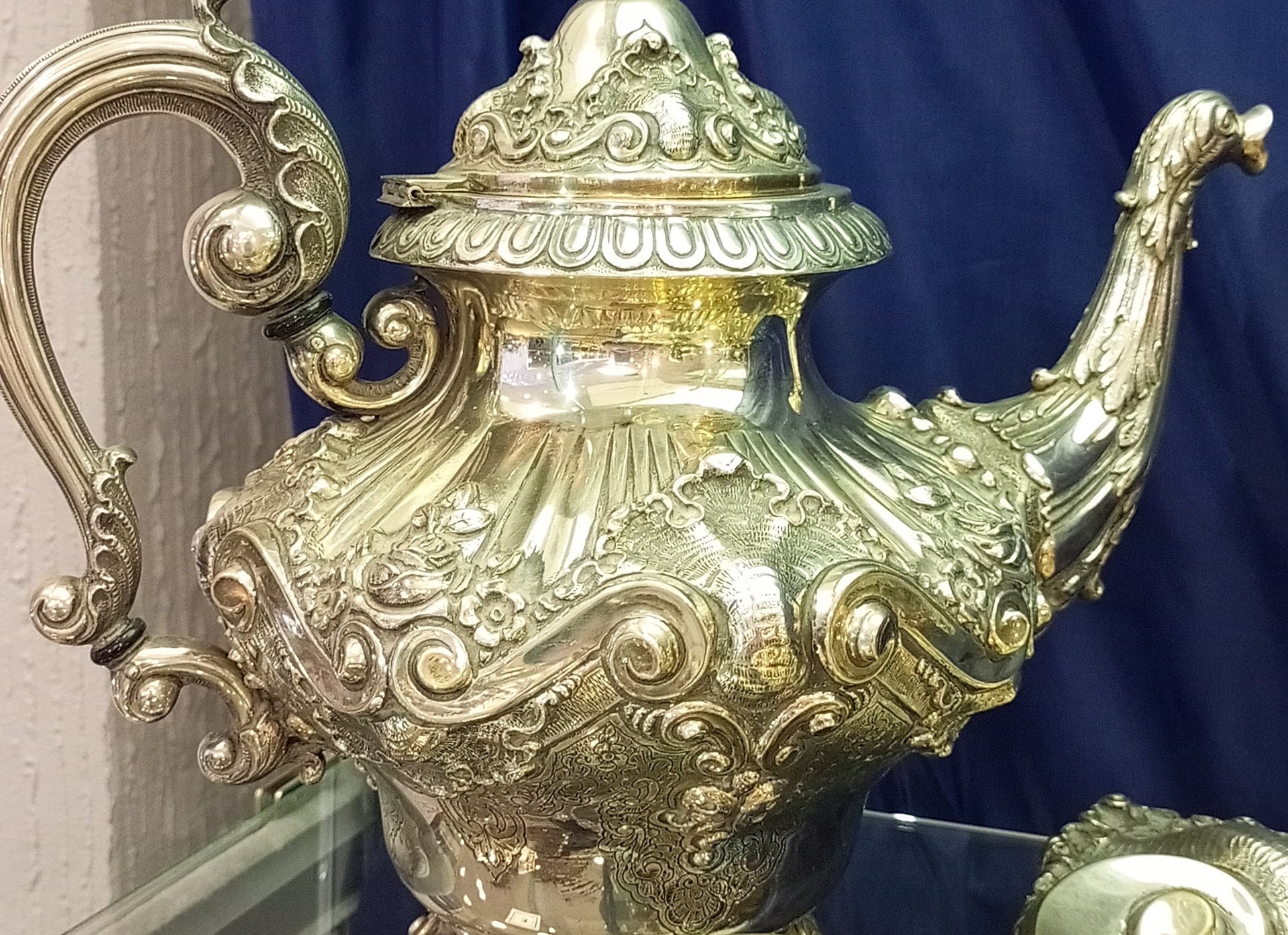 Выставка «Старинное серебро". Старинные предметы из серебра. смотреть онлайн