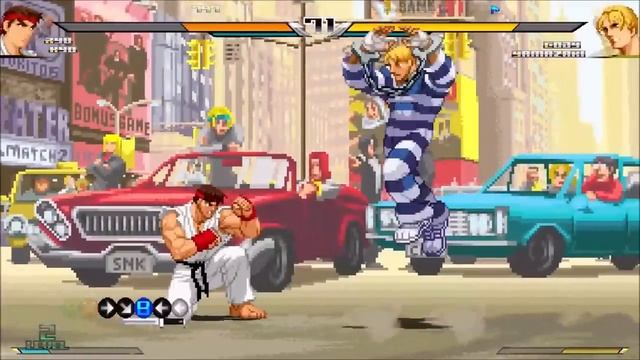 CXS - Ryu & Kyo Tag Arcade Mode Capcom X SNK - W.I.P(Work in Progress) смотреть онлайн