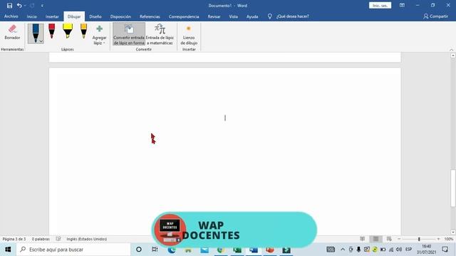 ?¿Cómo activar la nueva herramienta de DIBUJO/DIBUJAR en Word Excel Power point? смотреть онлайн