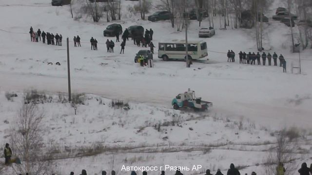 Автокросс Новогодний кубок 2022 старт 1и 2 финалов Газели смотреть онлайн