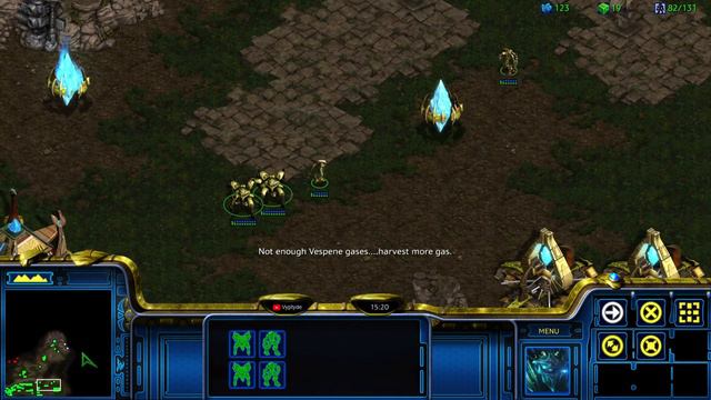 StarCraft: Remastered - Protoss Campaign Walkthrough Part 9 - Shadow Hunters (PC, 2024) смотреть онлайн