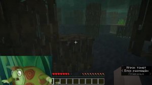 Тётя Мотя играет в Minecraft