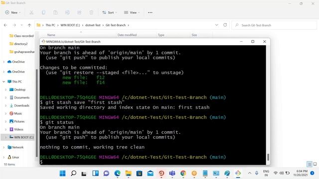 Git Stash смотреть онлайн
