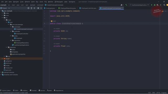 7.Spring Boot | CQRS |Command Gateway |Creating Command |@TargetAggregateIdentifier| #codewithprati смотреть онлайн